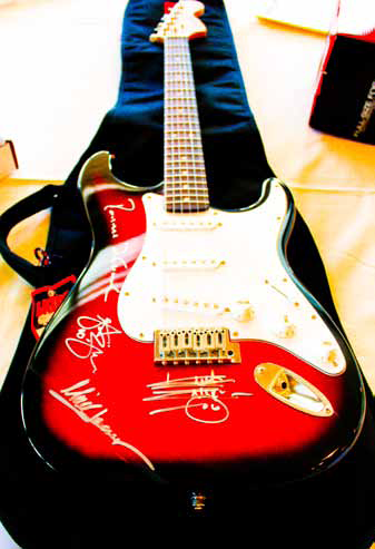 Rolling Stones Guitar - Never Say Never Foundation